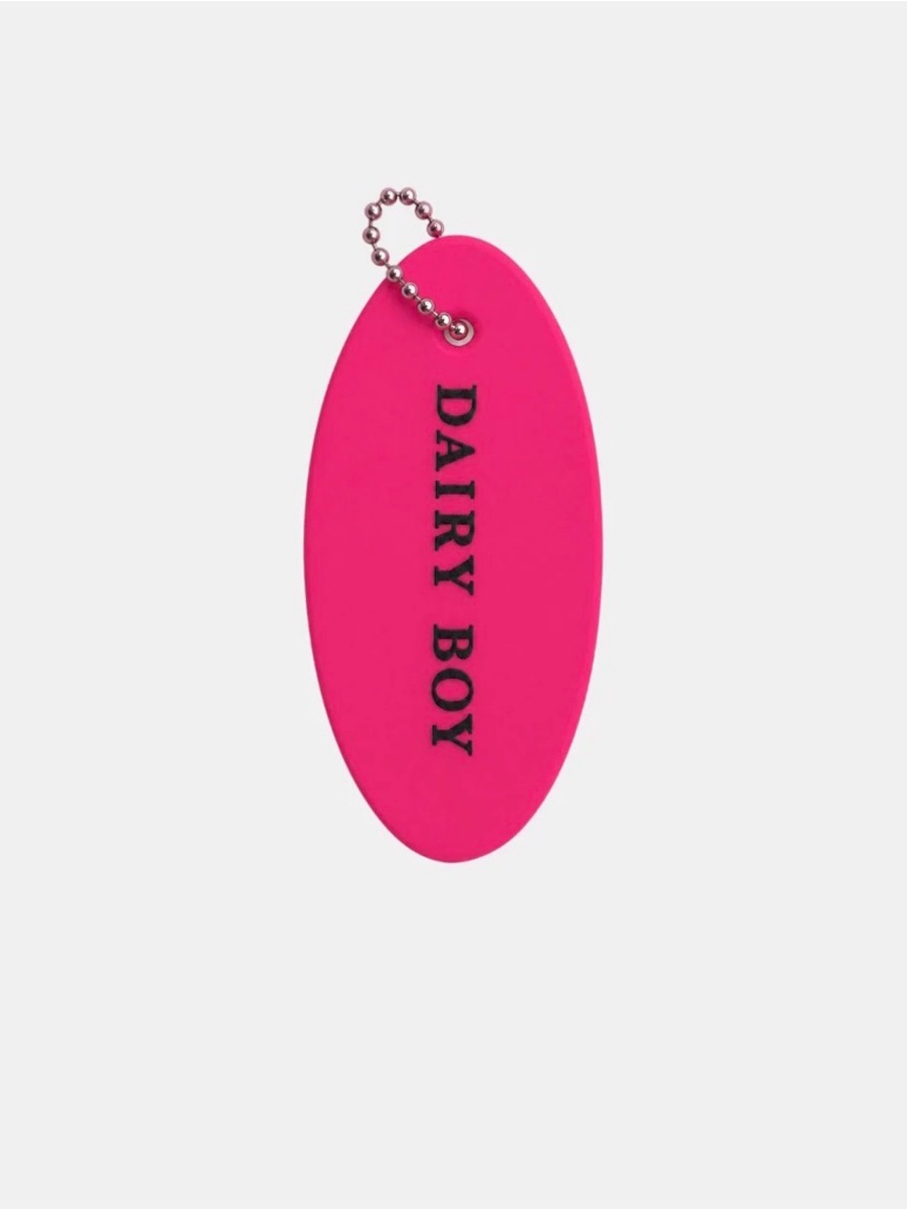 Dairy Boy Boat Floaty Keychain in Popsicle